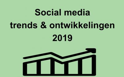 De online marketing ontwikkelingen in begin 2019